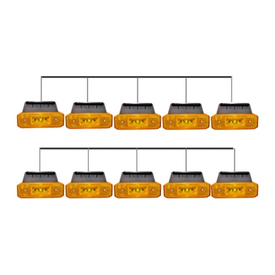 Seitenmarkierungsleuchte-Kette (LED) 2x5 leuchten_0