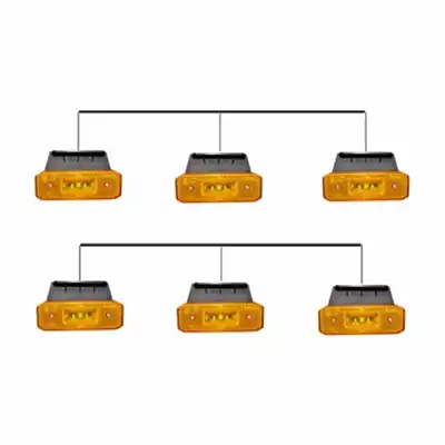 Seitenmarkierungsleuchte-Kette (LED) 24V_0