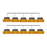 Seitenmarkierungsleuchte-Kette (LED) 2x5 leuchten