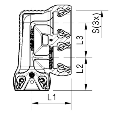 Raccordo a F, NEWLine Regular Raufoss_1