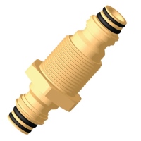 Raccord ABC double embase filetée Raufoss