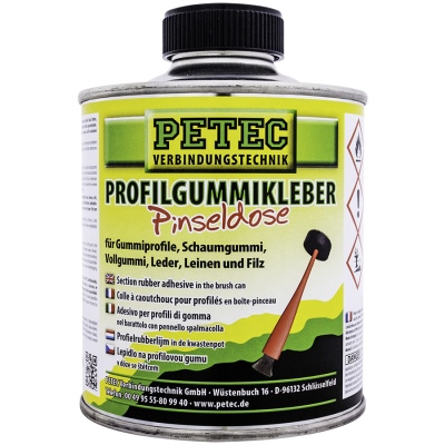 Profilgummikleber Pinseldose 350ml PETEC_0