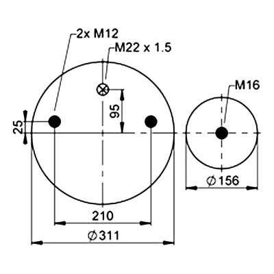 Soufflet à air avec métal, sans piston, CONTI_4