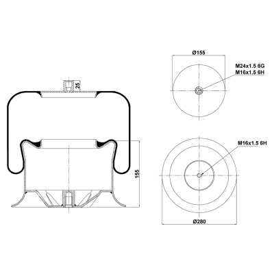 Coussin de suspension pneumatique_0