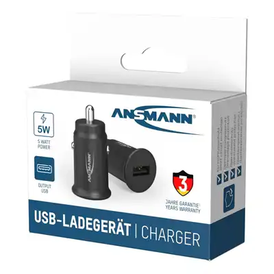 Ladegerät für Zigarettenanzünder 1A / 5W / 1Port_1