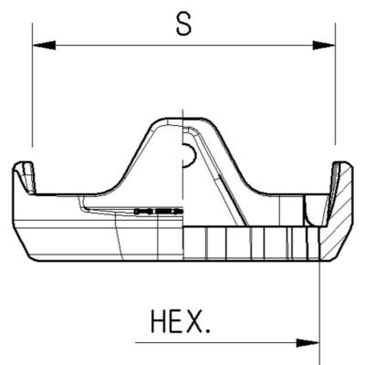 Antirotation Rotolock Small - Hex 16 Raufoss_1