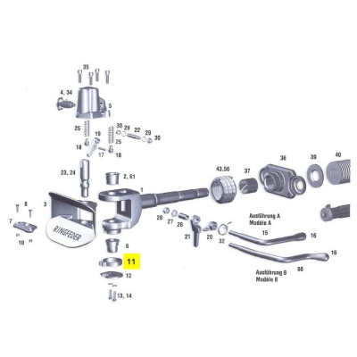 Rückstellfeder zu RINGFEDER 98_0