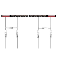 Kit LED Sinistro/Destro, fissag front e cablaggio