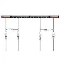 Kit LED Sinistro/Destro, fissag front e cablaggio