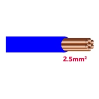 Cavo elettrico 2,5mm² blu (25m)