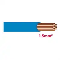 Câble électrique 1,5 mm² bleu (25m)