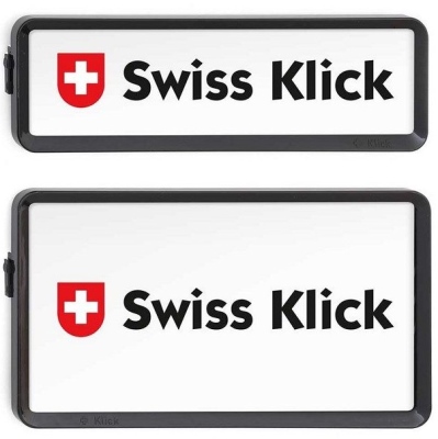 Jeu de cadre SWISS KLICK, version haut, noire_0