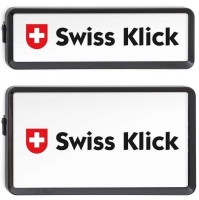 Serie porta targa SWISS KLICK Formato verticale