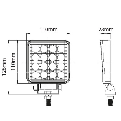 Faro di lavoro LED 1920Lm 10-30 V_1