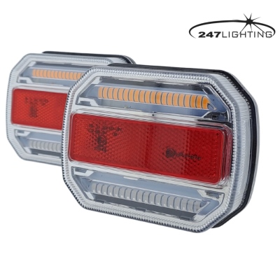 Schlussleuchten-Satz 9-32V magnetisch LED Wireless_2