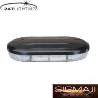 Barra luminosa a LED SIGMA II 12-24V, 251x170x47mm