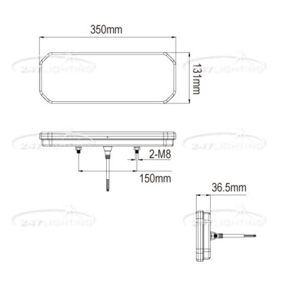 Fanale posteriore sinistra LED 10-30 V_1