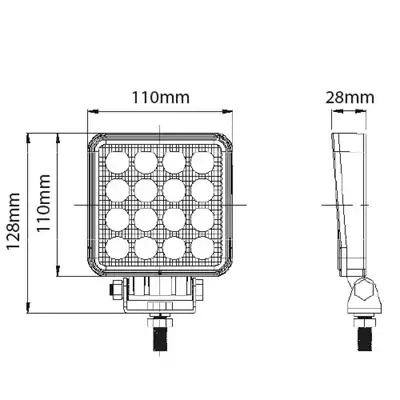 Faro di lavoro LED 1920Lm 10-30 V_1