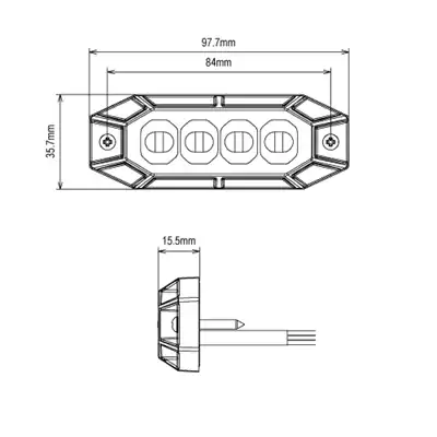 LFeu d'avertissement LED 12/24V_4