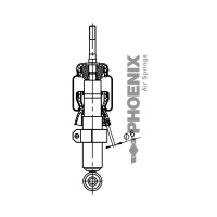 Soffieto d'aria cabina con Pistone plastica Phönix