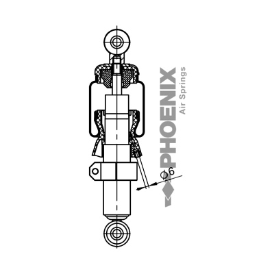 Soffieto d'aria cabina con Pistone plastica Phönix_0