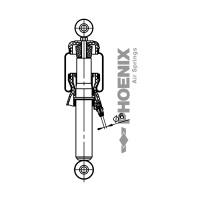 Soffieto d'aria cabina con Pistone plastica Phönix