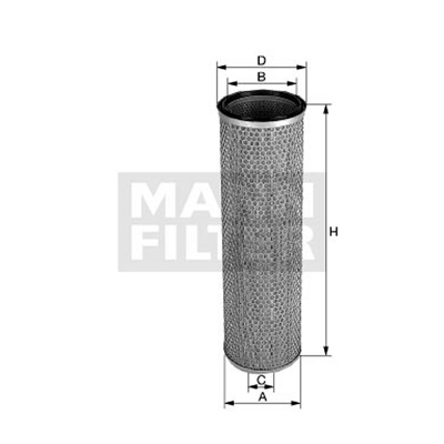 Sekundärluftfilter MANN-FILTER_0