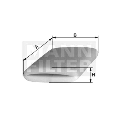 Filtre, ventilation du carter-moteur MANN-FILTER_0