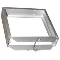 Supporto inox per 2 piastre di appoggio 600x600mm