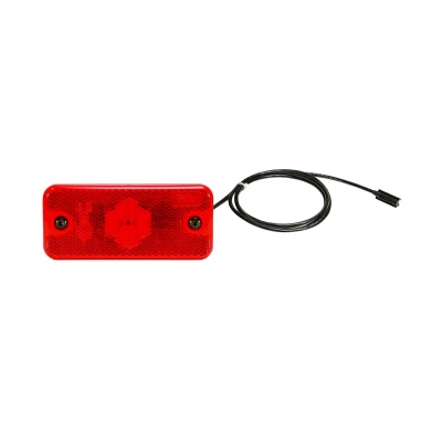 Luce di posizione posteriore LED 24V rossa_0