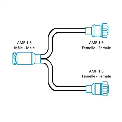 Doubleur de feux  AMP 1.5 - 7 voies_1