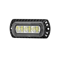 Feu de pénétration flash LED compact cristal