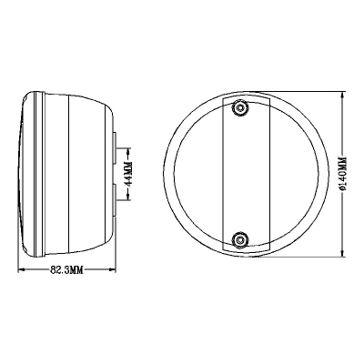 Schlussleuchte VIGNAL LED Ø140mm 12/24V_1