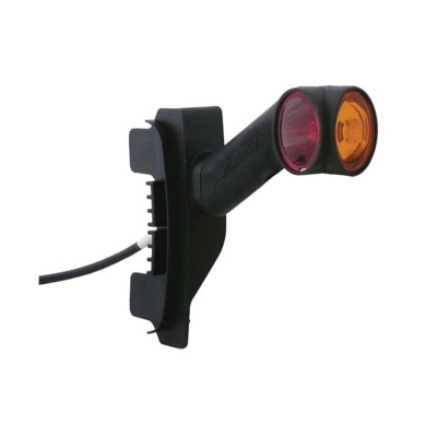 Luce d'ingombro LED 12/24V tra+rosso+ambra per LC8_0