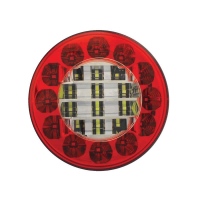Faro tondo fendinebbia/retromarcia a LED