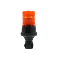 Girofaro LED, autoblok, ambra, DOPPIO LAMPEGGIO