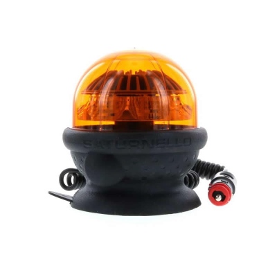Girofaro SATURNELLO LED magnetico 1 ventosa ambra_0