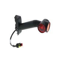 Luce d'ingombro LED dest 12/24V trasp+rosso+ambra