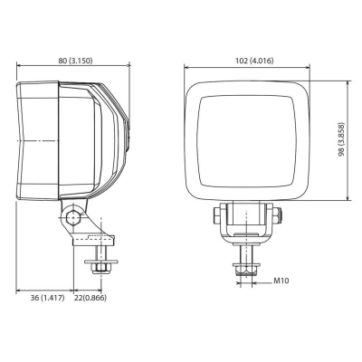 SHD 2000 LED - Faro da lavoro Heavy LED 12/24V_2