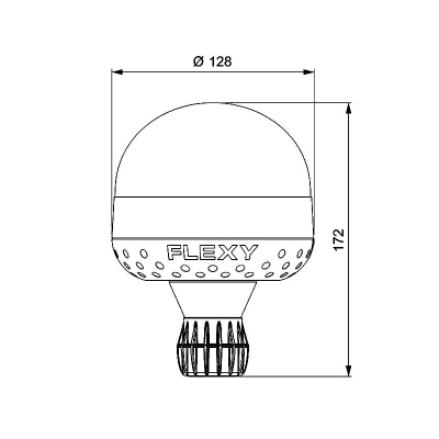 Girofaro AUTOBLOK, 23W, H21 12+24V incluse_1