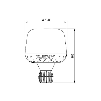 LED Rundumkennleuchte GALAXY FLEXY AUTOBLOK, gelb_1