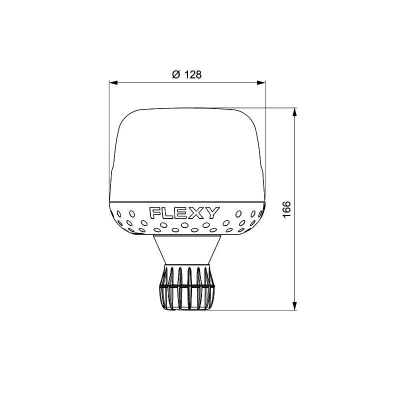 LED Rundumkennleuchte GALAXY FLEXY AUTOBLOK, gelb_1