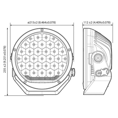 ALPHA 225 LED - Faro ausiliare LED 10/33V_1