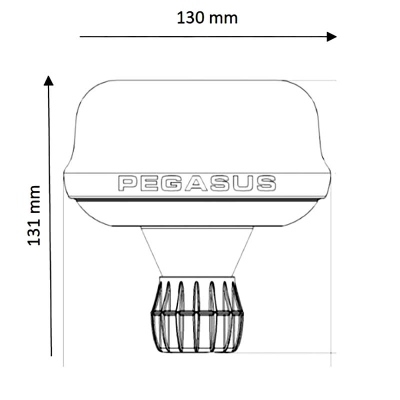 Rundumkennleuchte LED PEGASUS FLEXY AUTOBLOK, gelb_1