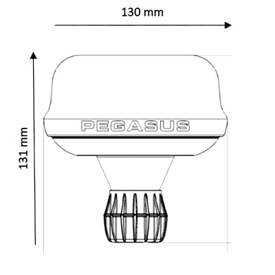 Gyrophare PEGASUS FLEXY AUTOBLOK, LED ambre_1