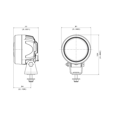 Phare de travail LED 1500 Lumen modulaire_1