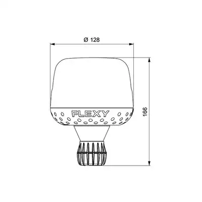 Girofaro LED FLESSIBILE AUTOBLOK, luce ambra_1