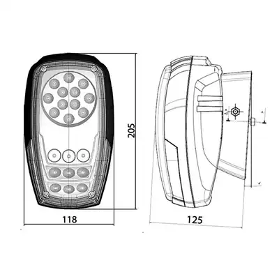 CL 1 LED - Proiettore combinato Full LED_1