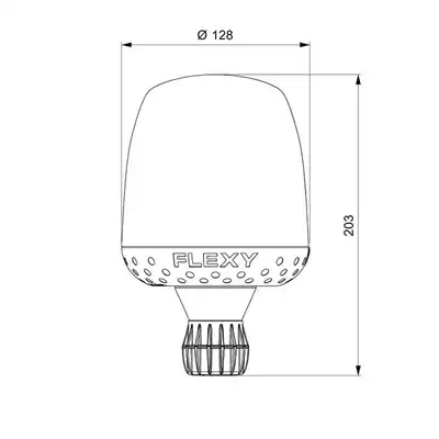 Girofaro LED FLESSIBILE AUTOBLOK, lampeggiante blu_1