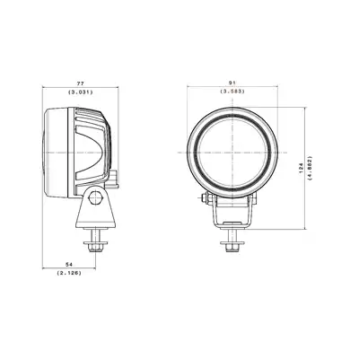 Faro da lavoro modulare LED 2000 Lumen_1